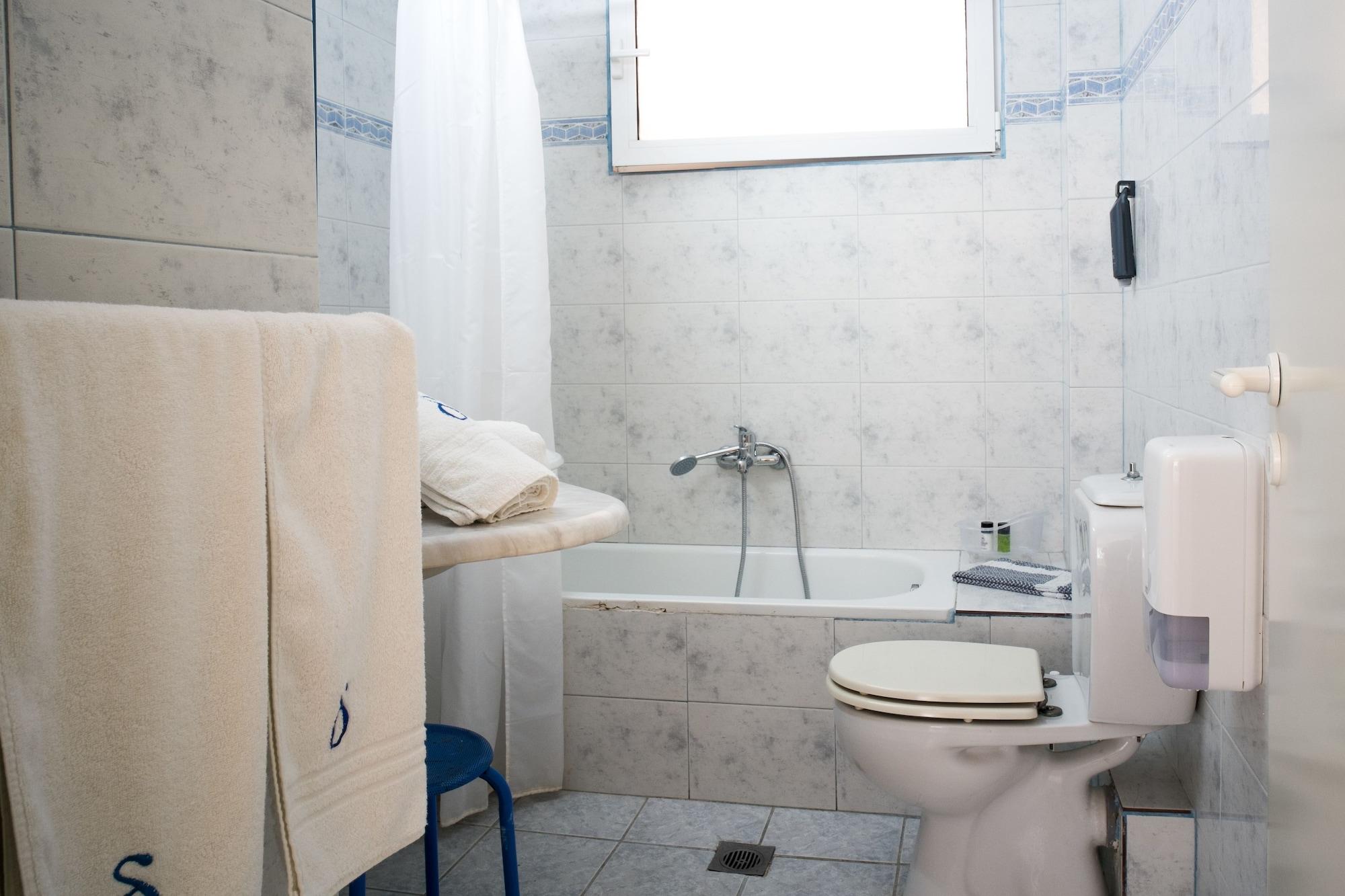 Dryades Hotel Siviri Bagian luar foto