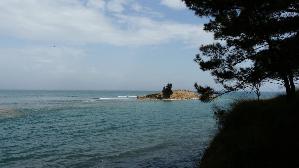 Dryades Hotel Siviri Bagian luar foto